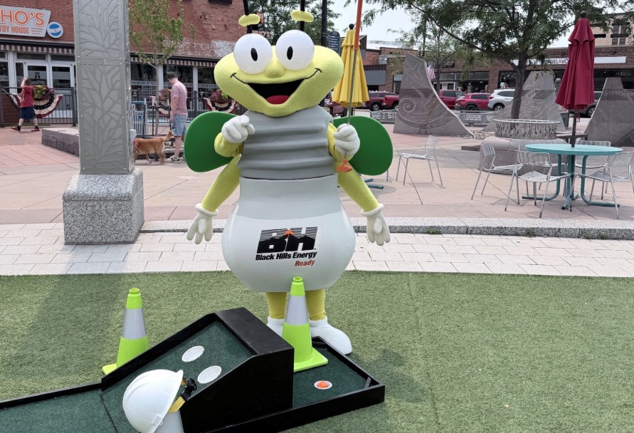 Louie the Lightning Bug at Main Street Square
