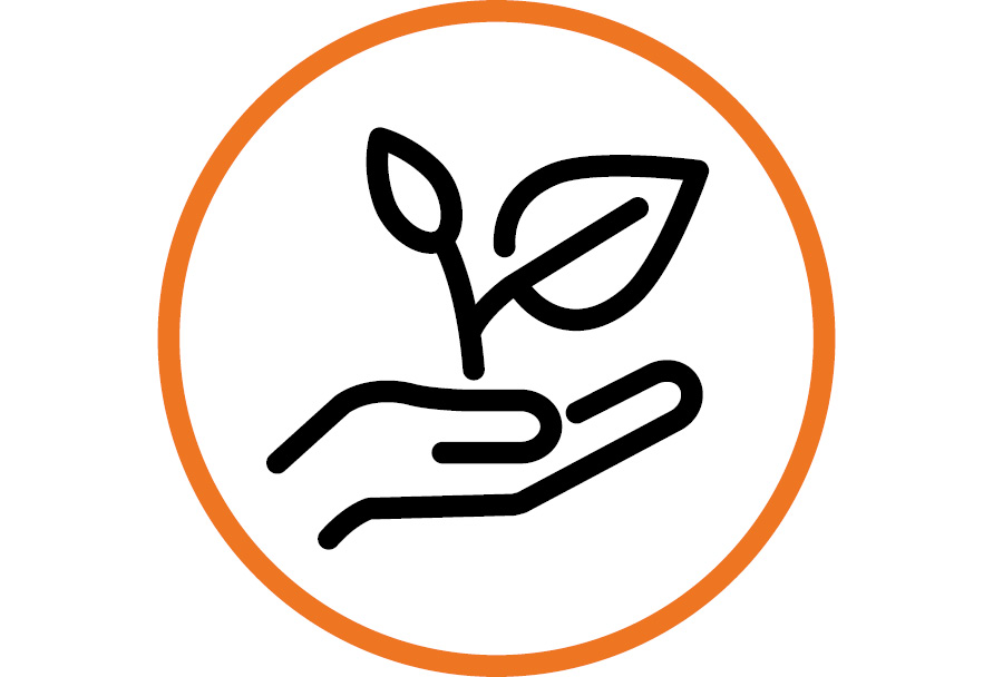 Environmental stewardship icon