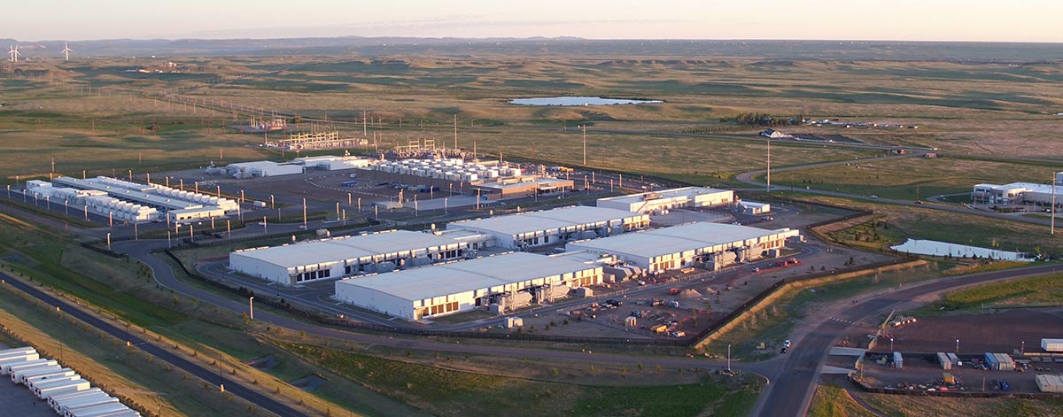 Microsoft data center in Cheyenne, WY